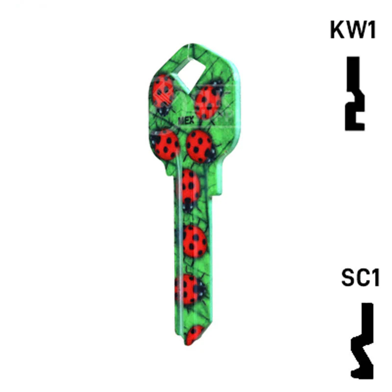 Happy Keys- Ladybugs Key (Choose Keyway) - Image 10