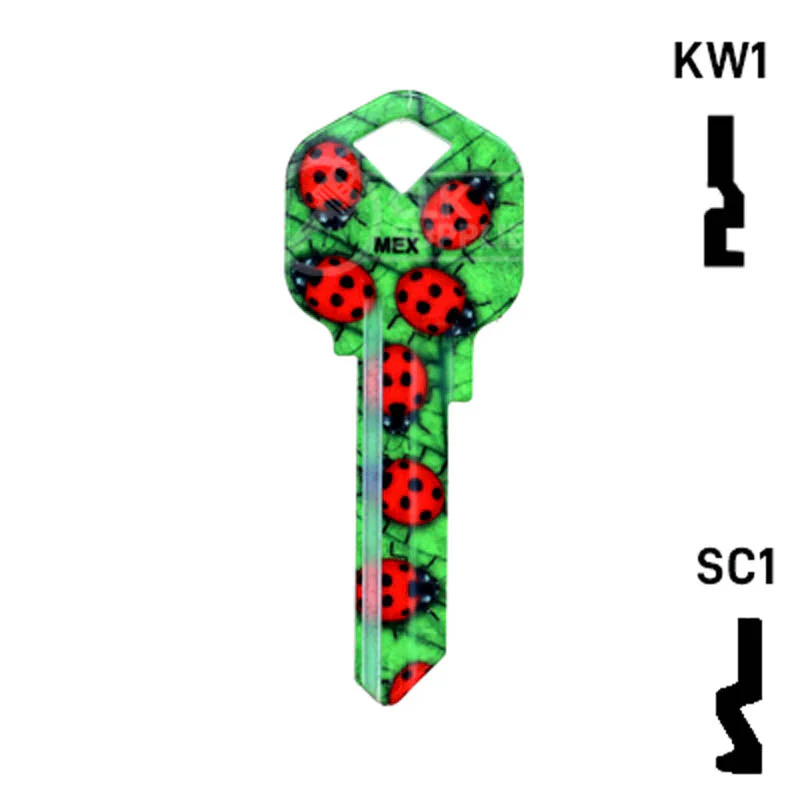 Happy Keys- Ladybugs Key (Choose Keyway) - Image 13