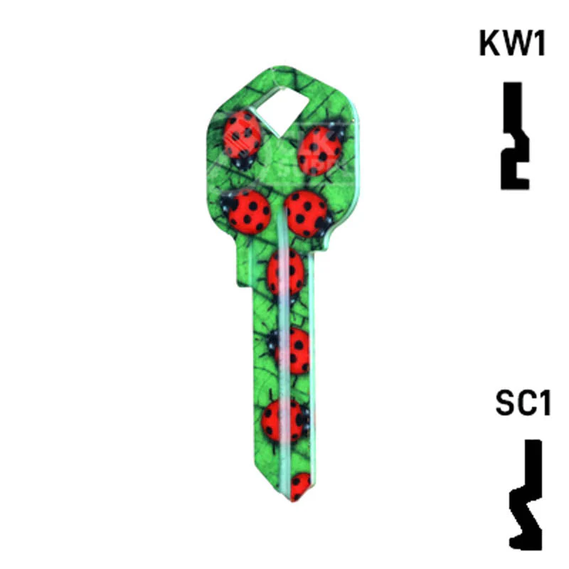 Happy Keys- Ladybugs Key (Choose Keyway) - Image 23