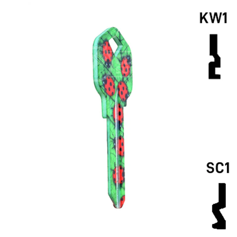 Happy Keys- Ladybugs Key (Choose Keyway) - Image 5