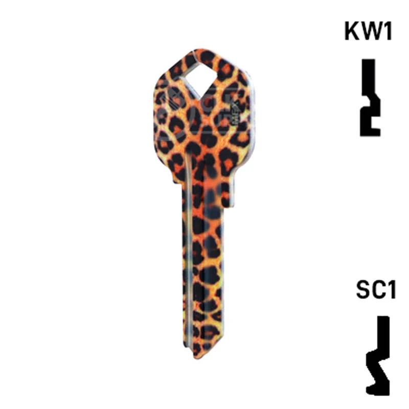 Happy Keys- Leopard Key (Choose Keyway) - Image 13