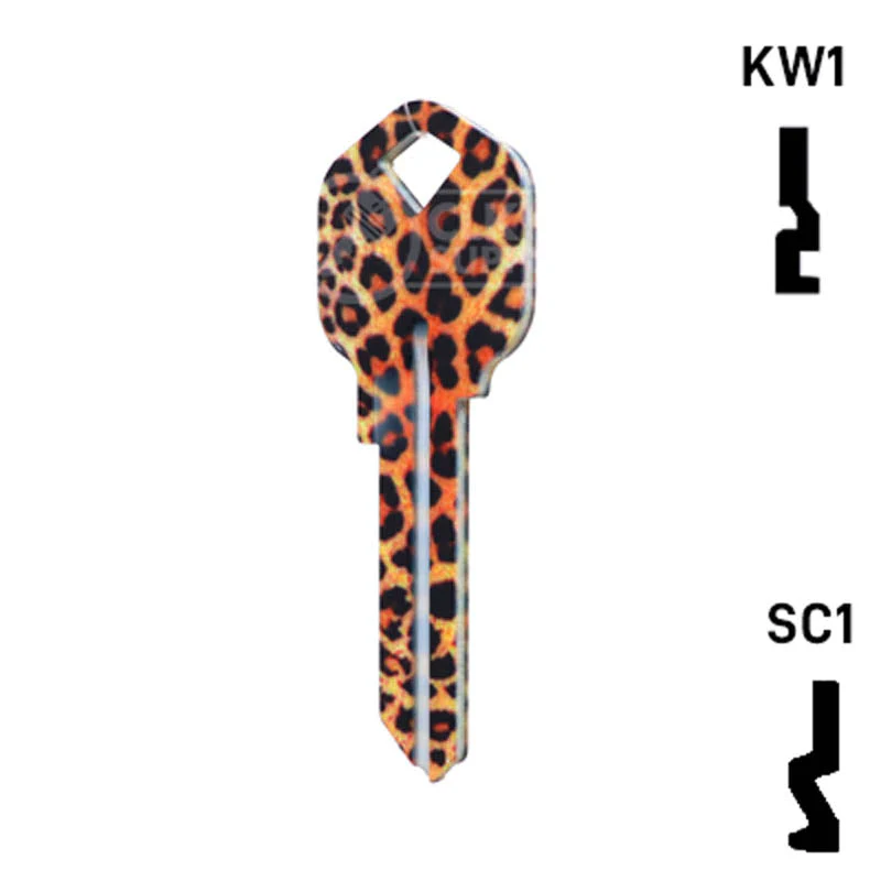 Happy Keys- Leopard Key (Choose Keyway) - Image 25