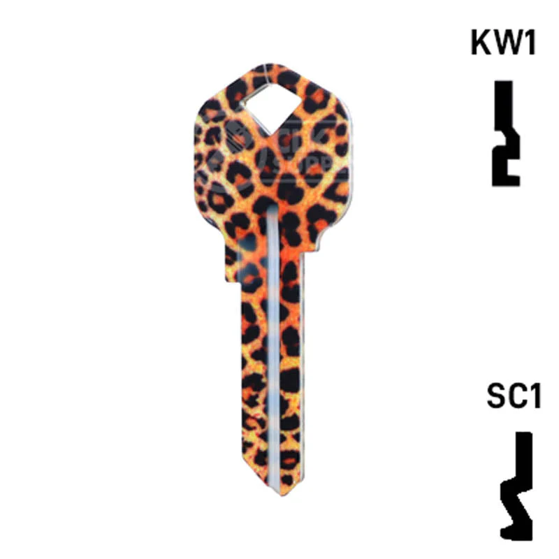 Happy Keys- Leopard Key (Choose Keyway) - Image 26