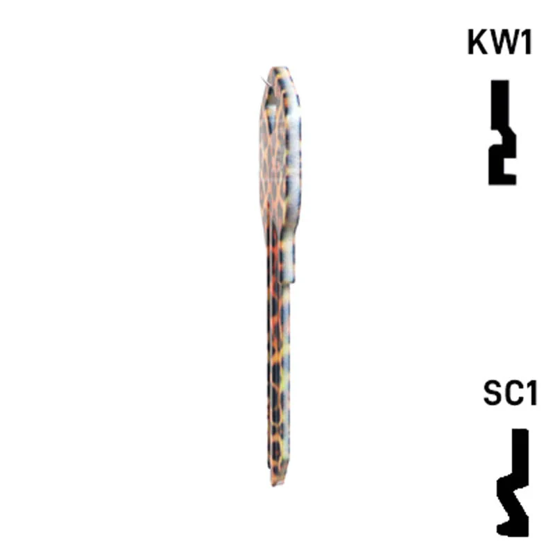 Happy Keys- Leopard Key (Choose Keyway) - Image 8