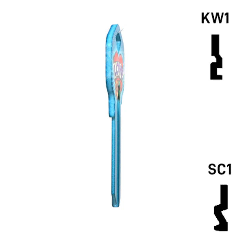 Happy Keys- Love Key (Choose Keyway) - Image 6