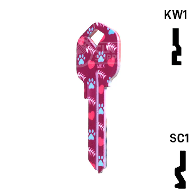 Happy Keys- Maine Coon Key (Choose Keyway) - Image 10