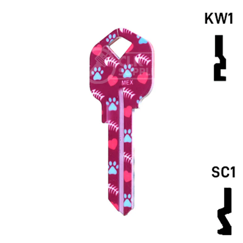 Happy Keys- Maine Coon Key (Choose Keyway) - Image 11