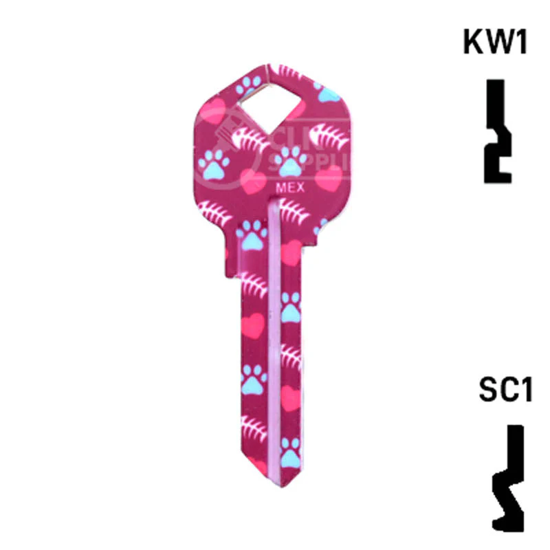 Happy Keys- Maine Coon Key (Choose Keyway) - Image 12