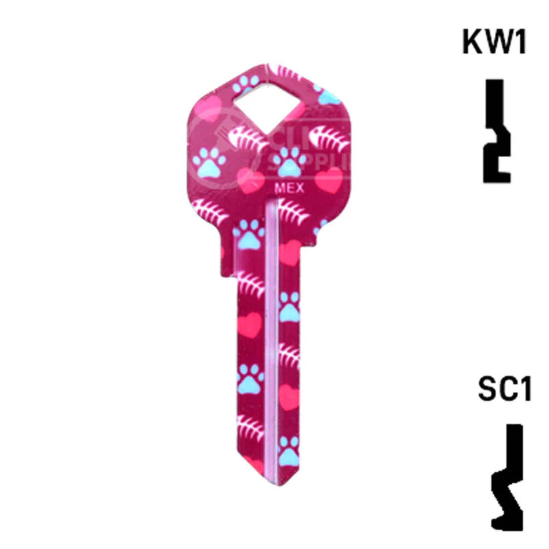 Happy Keys- Maine Coon Key (Choose Keyway) - Image 13