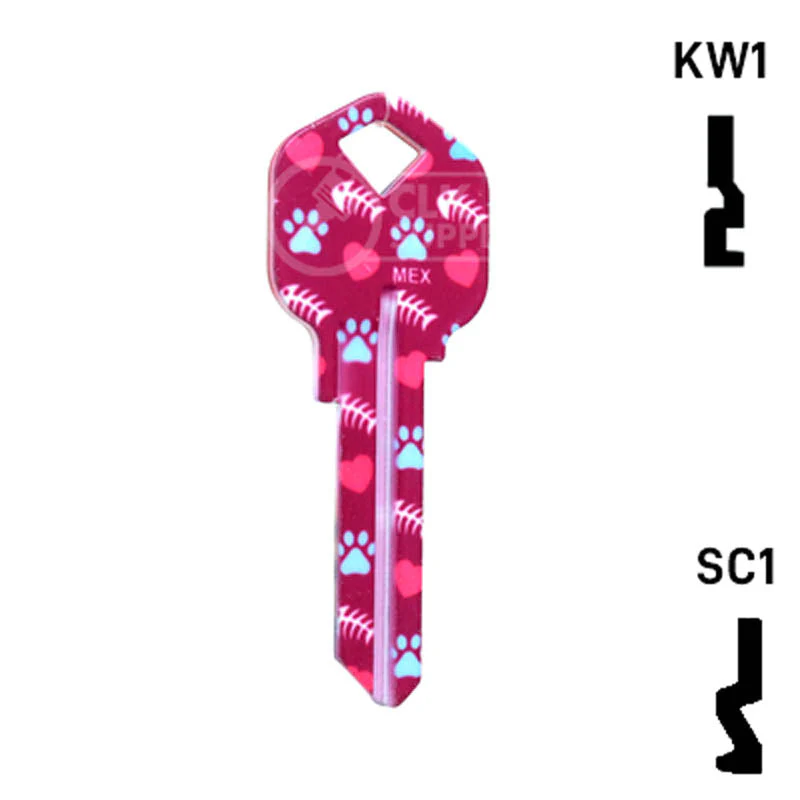 Happy Keys- Maine Coon Key (Choose Keyway) - Image 15