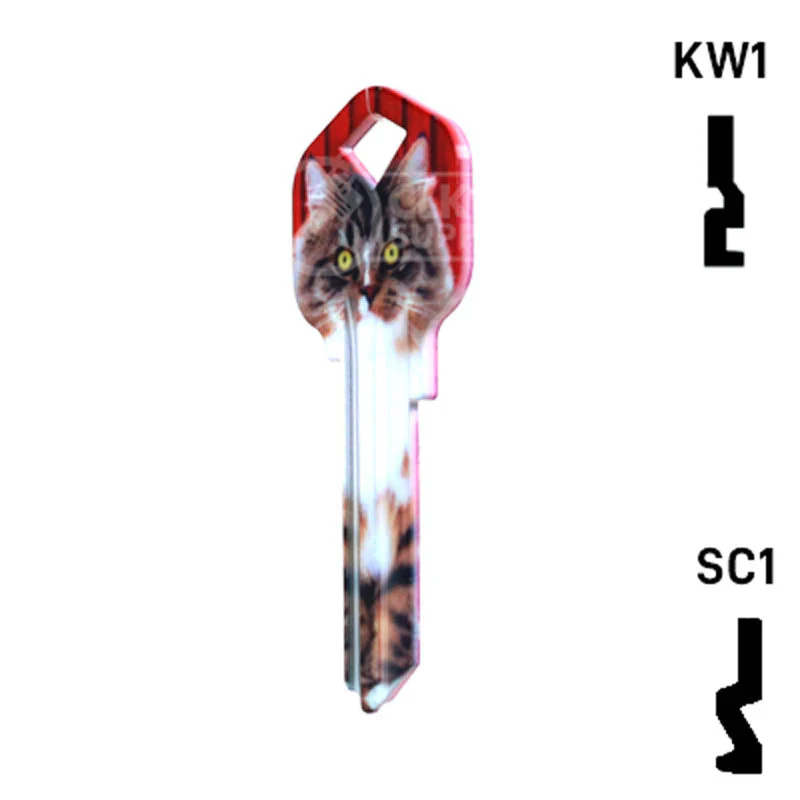 Happy Keys- Maine Coon Key (Choose Keyway) - Image 22