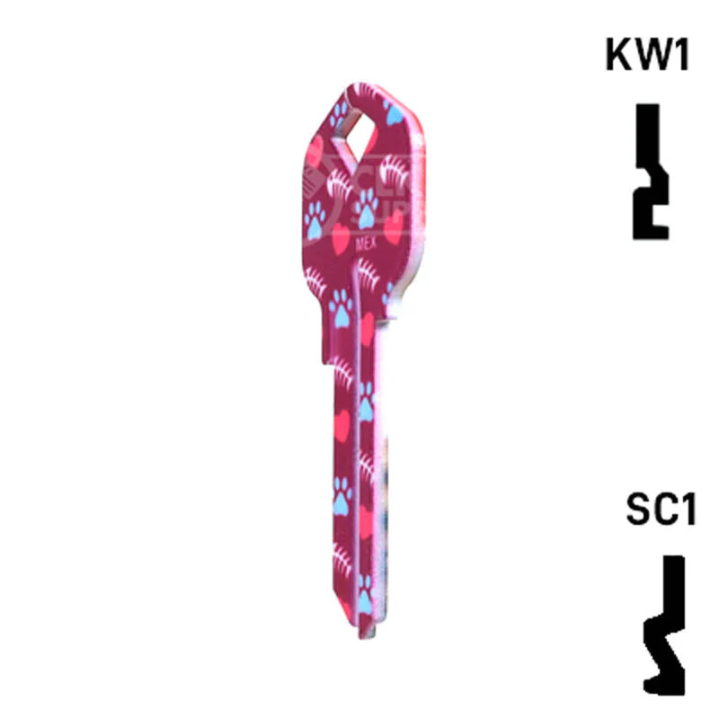 Happy Keys- Maine Coon Key (Choose Keyway) - Image 9