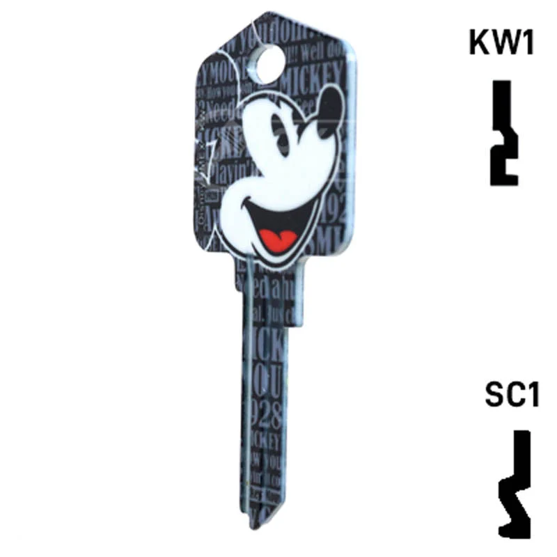 Happy Keys- Mickey Mouse Key (Choose Keyway) - Image 10