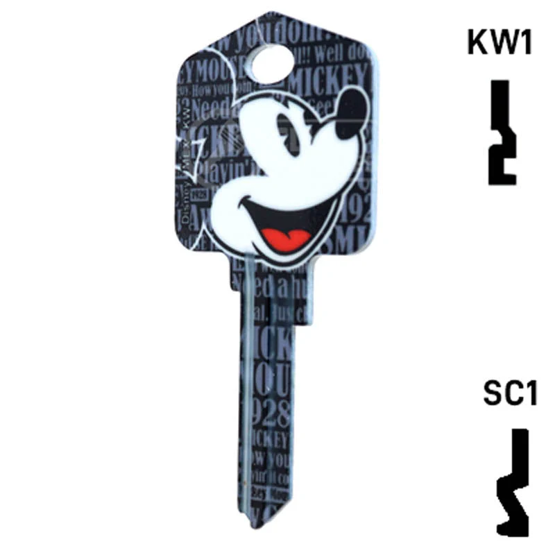 Happy Keys- Mickey Mouse Key (Choose Keyway) - Image 11