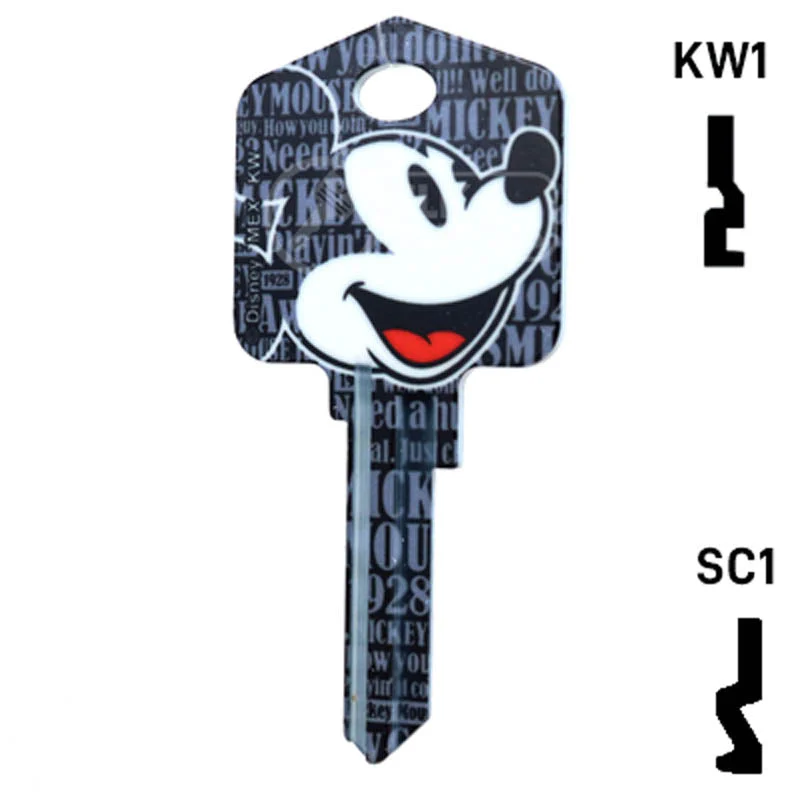 Happy Keys- Mickey Mouse Key (Choose Keyway) - Image 12