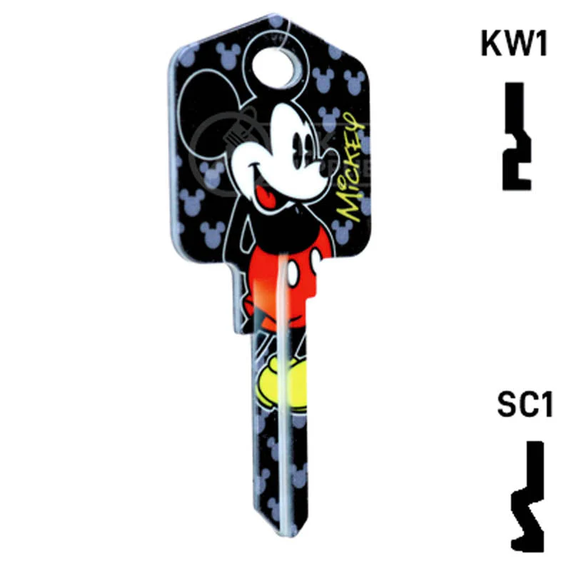 Happy Keys- Mickey Mouse Key (Choose Keyway) - Image 4