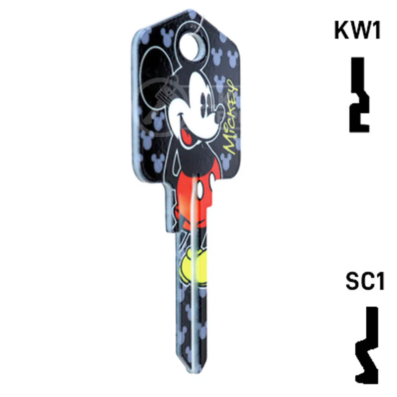 Happy Keys- Mickey Mouse Key (Choose Keyway) - Image 5