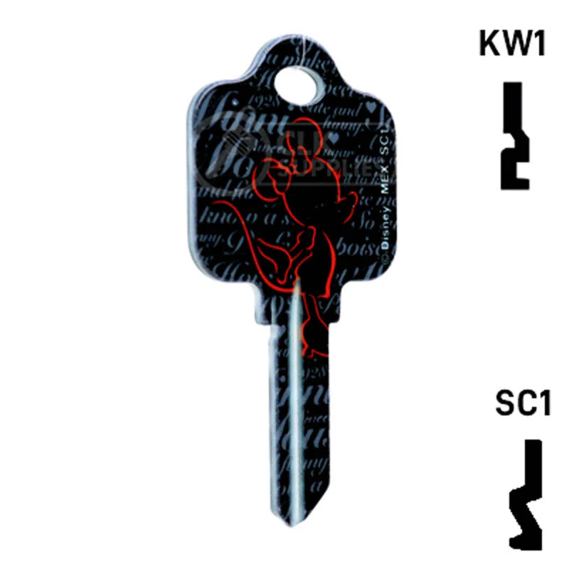 Happy Keys- Minnie Mouse Key (Choose Keyway) - Image 16