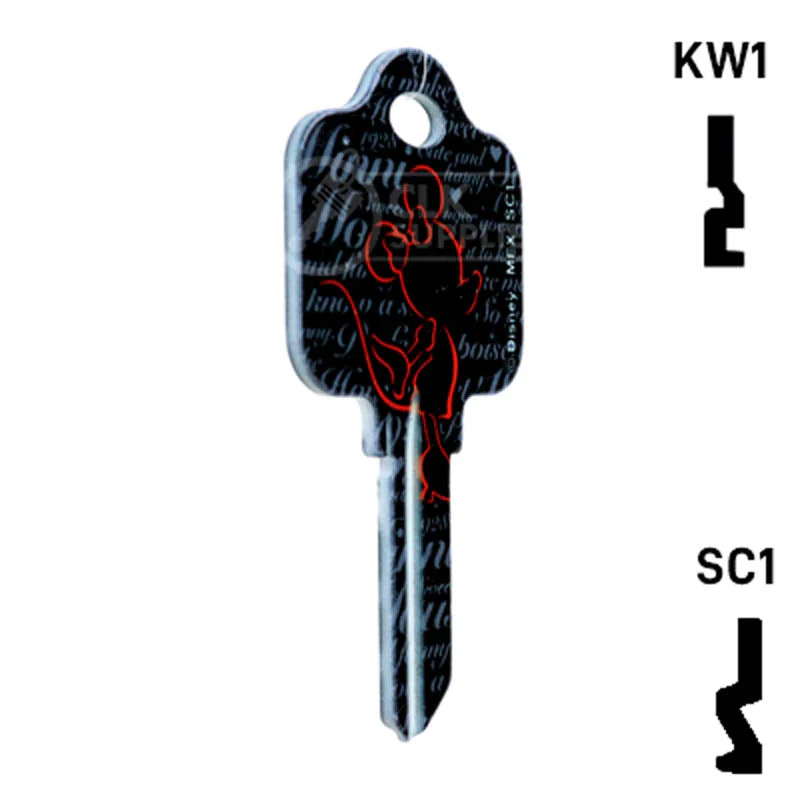 Happy Keys- Minnie Mouse Key (Choose Keyway) - Image 18