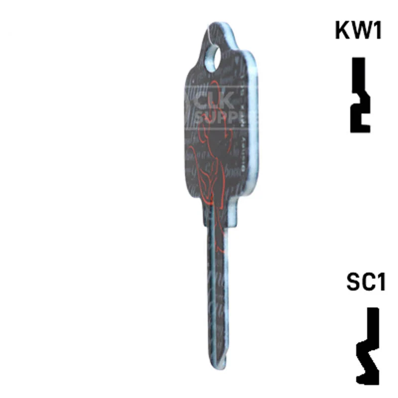 Happy Keys- Minnie Mouse Key (Choose Keyway) - Image 9