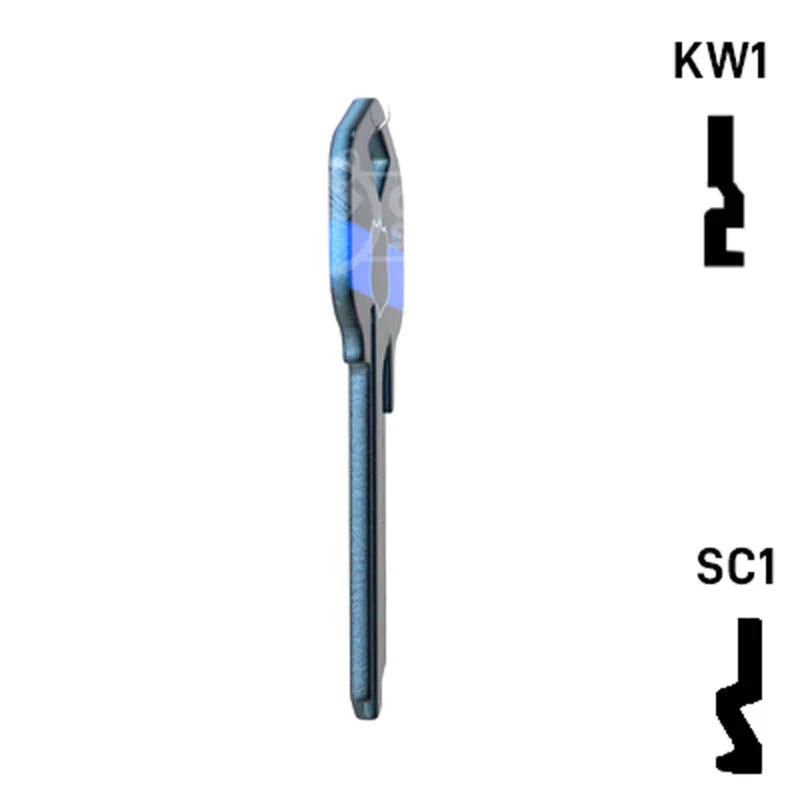 Happy Keys- Police Key (Choose Keyway) - Image 18
