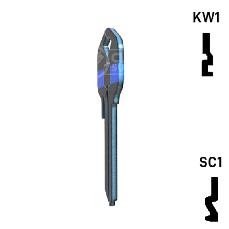 Happy Keys- Police Key (Choose Keyway) - Image 20