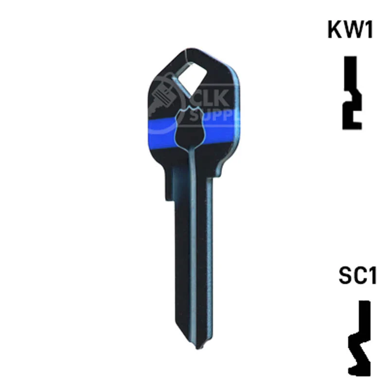 Happy Keys- Police Key (Choose Keyway) - Image 22