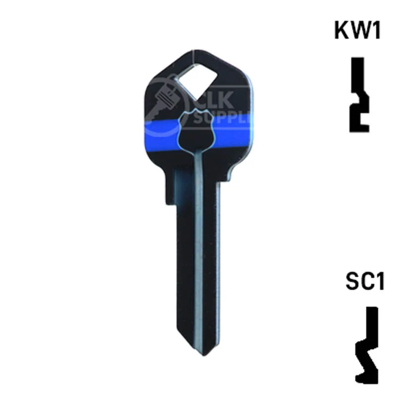 Happy Keys- Police Key (Choose Keyway) - Image 23