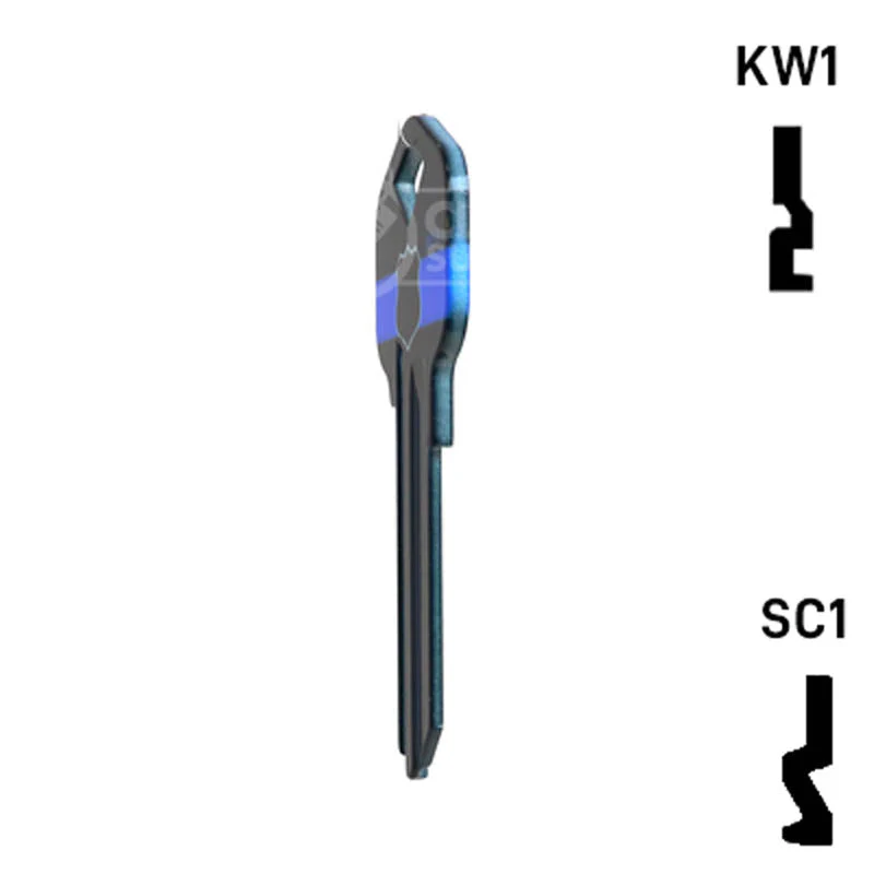 Happy Keys- Police Key (Choose Keyway) - Image 8