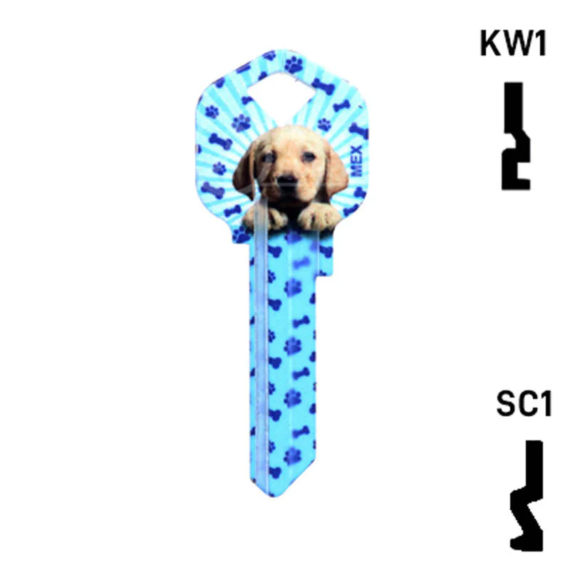 Happy Keys- Puppy Key (Choose Keyway) - Image 13