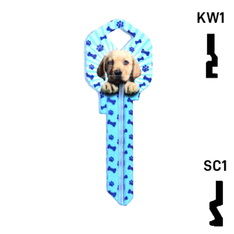 Happy Keys- Puppy Key (Choose Keyway) - Image 2