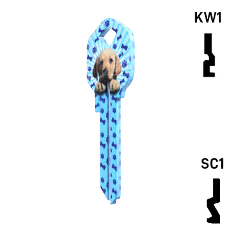 Happy Keys- Puppy Key (Choose Keyway) - Image 21