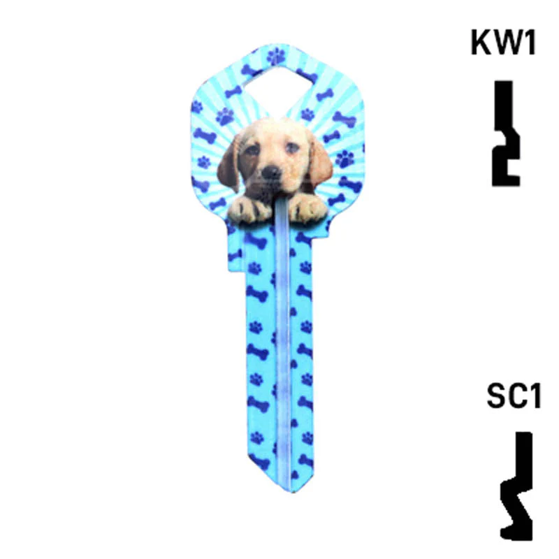 Happy Keys- Puppy Key (Choose Keyway) - Image 24