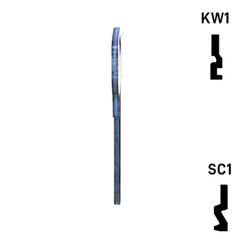 Happy Keys- Rainbow Butterfly Key (Choose Keyway) - Image 7