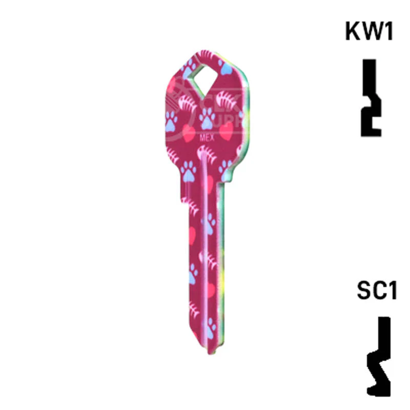 Happy Keys- Siamese Key (Choose Keyway) - Image 10