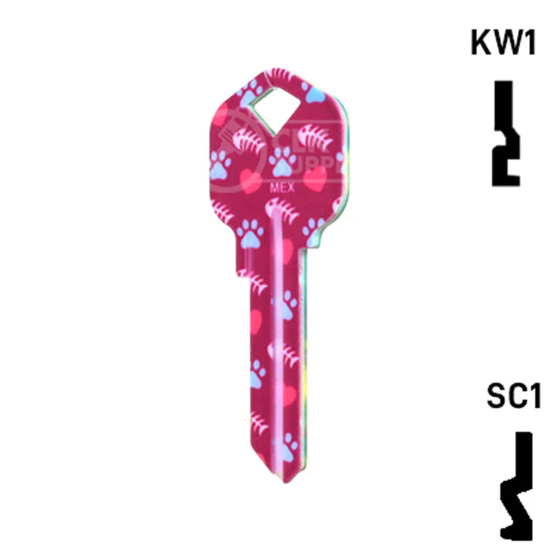 Happy Keys- Siamese Key (Choose Keyway) - Image 11