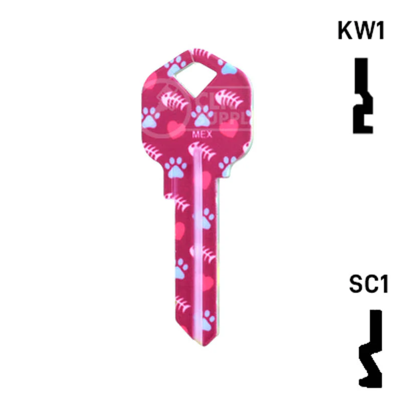 Happy Keys- Siamese Key (Choose Keyway) - Image 12