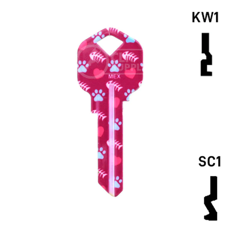 Happy Keys- Siamese Key (Choose Keyway) - Image 13
