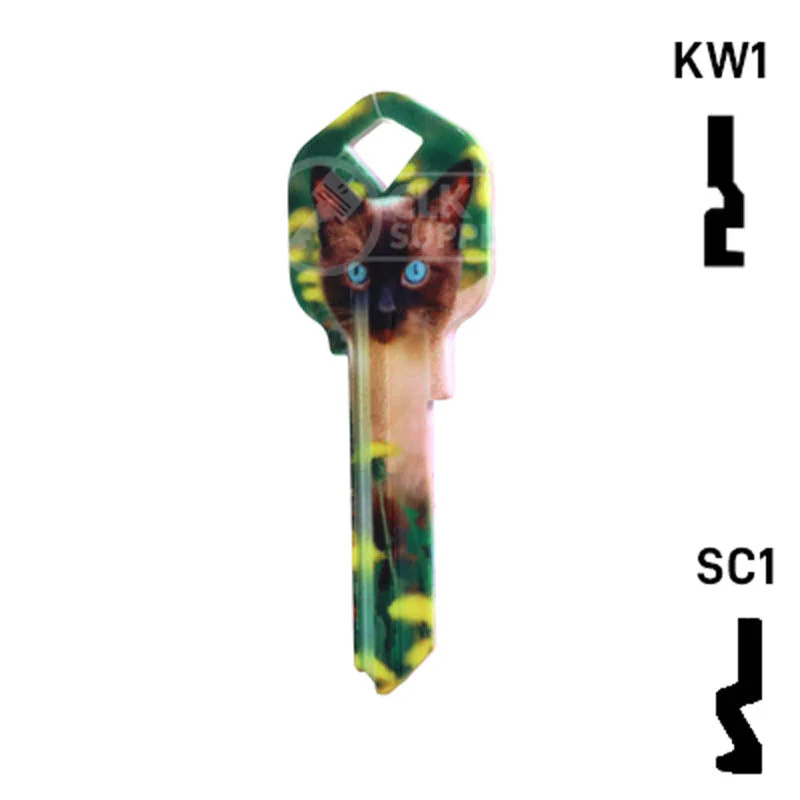 Happy Keys- Siamese Key (Choose Keyway) - Image 23