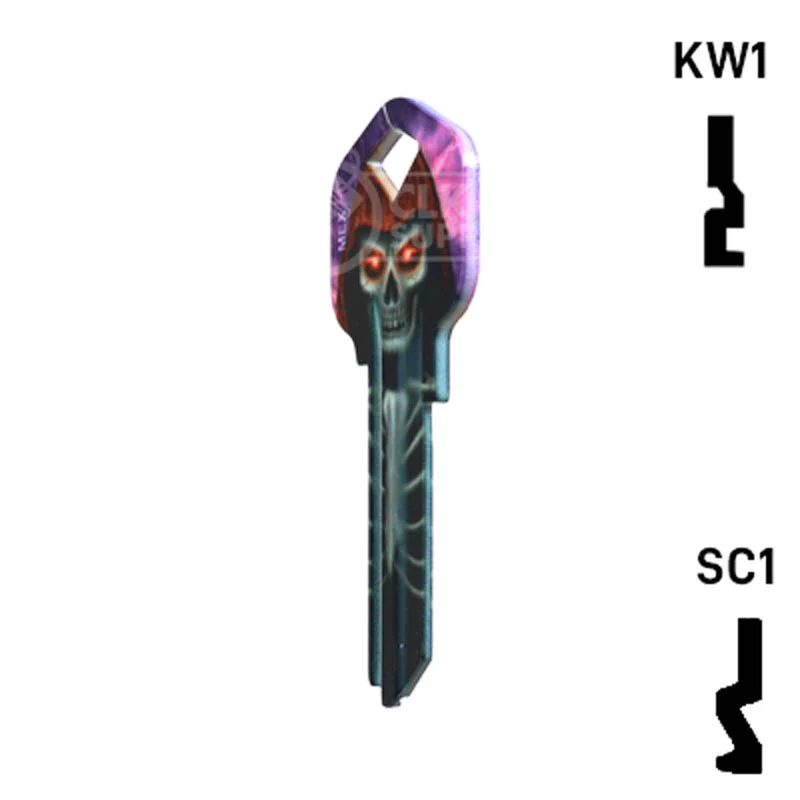 Happy Keys- Skeleton Key (Choose Keyway) - Image 10