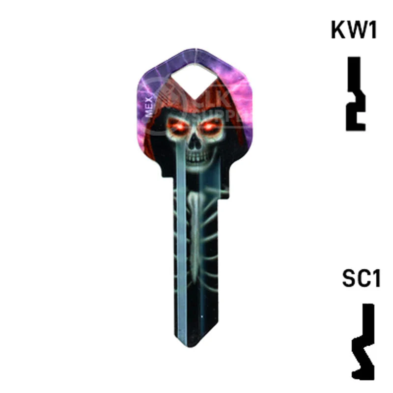 Happy Keys- Skeleton Key (Choose Keyway) - Image 14