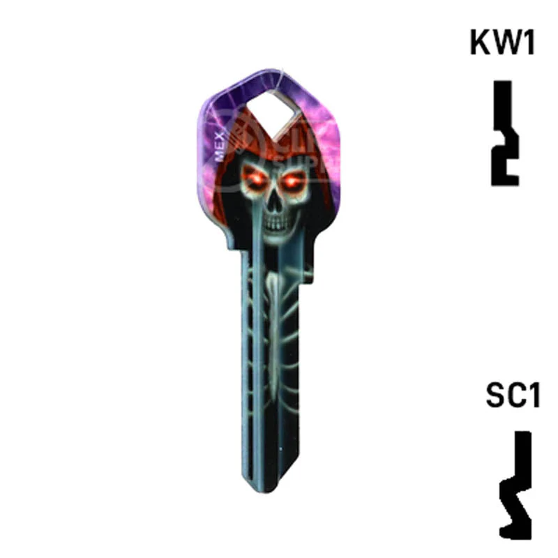Happy Keys- Skeleton Key (Choose Keyway) - Image 16