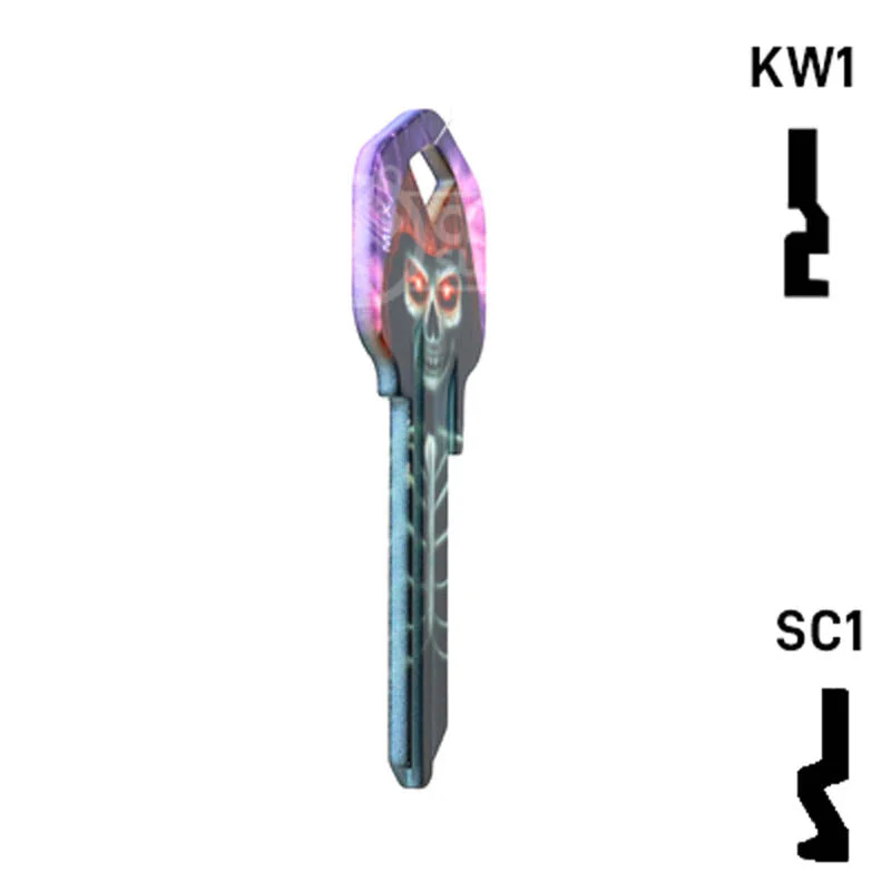 Happy Keys- Skeleton Key (Choose Keyway) - Image 18