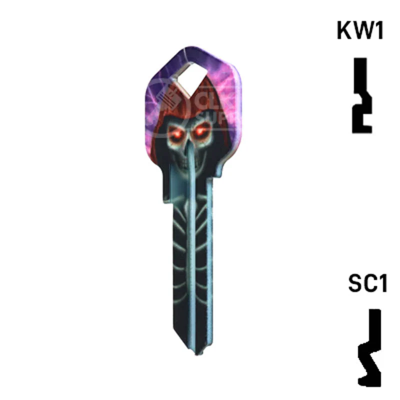 Happy Keys- Skeleton Key (Choose Keyway) - Image 23