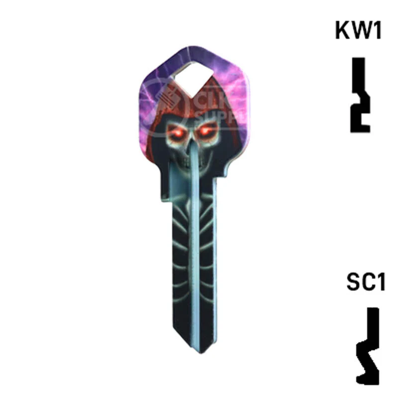 Happy Keys- Skeleton Key (Choose Keyway) - Image 24
