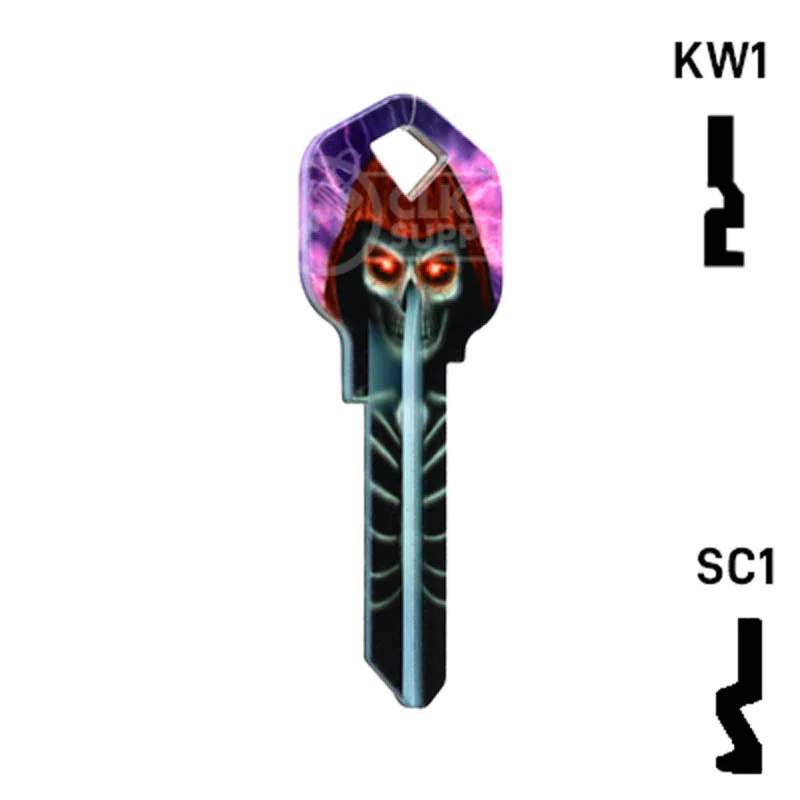 Happy Keys- Skeleton Key (Choose Keyway) - Image 4