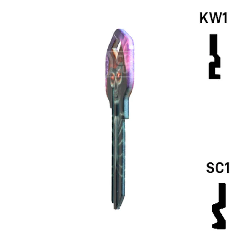 Happy Keys- Skeleton Key (Choose Keyway) - Image 9