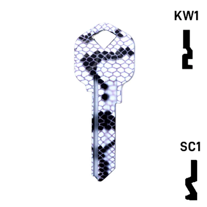 Happy Keys- Snakeskin Key (Choose Keyway) - Image 12