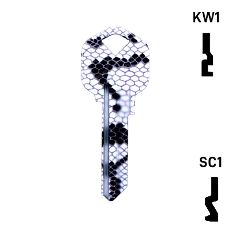 Happy Keys- Snakeskin Key (Choose Keyway) - Image 13