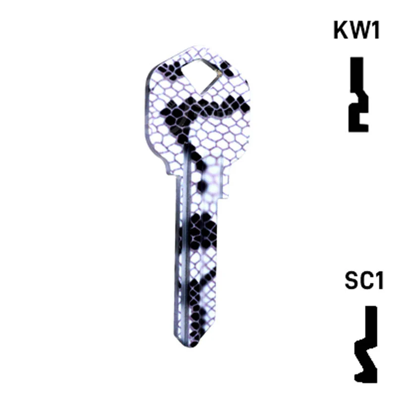 Happy Keys- Snakeskin Key (Choose Keyway) - Image 15